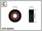 OEM PULLEY ROLLER ASSY 500364