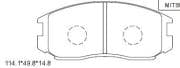 OEM PAD KIT, DISC BRAKE KD4718