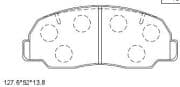 OEM PAD KIT, DISC BRAKE KD3392