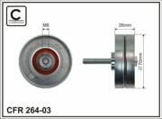 OEM TENSIONER ASSY, PULLEY 26403