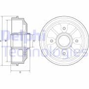 OEM BRAKE DRUM BF282