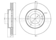 OEM BRAKE ROTOR 230776C