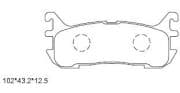 OEM BRAKE PAD KD3713