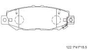 OEM BRAKE PAD KD2756