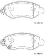 OEM BRAKE PAD KD6791