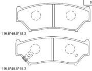 OEM BRAKE PAD KD3717