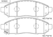 OEM PAD KIT, DISC BRAKE KD1775