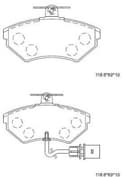 OEM BRAKE PAD KD7527