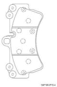 OEM BRAKE PAD KD7570