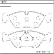 OEM BRAKE PAD KD7597