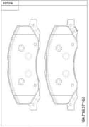 OEM BRAKE PAD KD7316