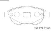 OEM BRAKE PAD KD7518