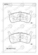 OEM BRAKE PAD KD6709