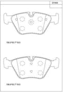 OEM BRAKE PAD KD7404