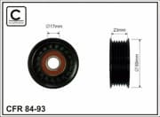 OEM TENSIONER ASSY, PULLEY 8493