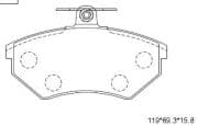 OEM BRAKE PAD KD7710