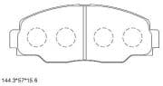 OEM PAD KIT, DISC BRAKE KD2724