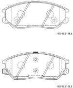 OEM BRAKE PAD KD9729