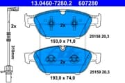 OEM PAD KIT, DISC BRAKE 13046072802