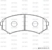 OEM PAD KIT, DISC BRAKE D1N003