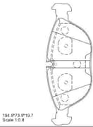 OEM BRAKE PAD KD7772