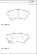 OEM BRAKE PAD KD3503