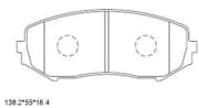 OEM PAD KIT, DISC BRAKE KD3707