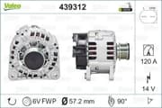 OEM Alternator 120 Amp Touareg 3.2 02-05 439312