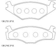 OEM BRAKE PAD KD7757