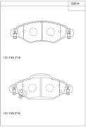 OEM BRAKE PAD KD2514