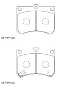 OEM BRAKE PAD KD3799