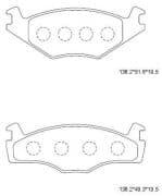 OEM BRAKE PAD KD7756