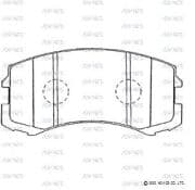 OEM BRAKE PAD FRONT MR569225 MI LANCER 200309-200810 A D1N004