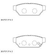 OEM BRAKE PAD KD4708