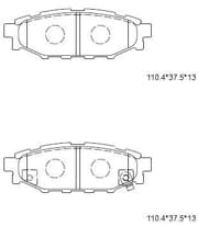 OEM PAD KIT, DISC BRAKE KD3722