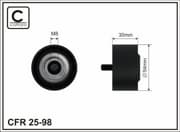 OEM PULLEY ROLLER ASSY 2598