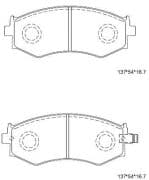 OEM Advance Technology Brake Pad Kit KD1765