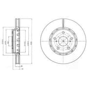 OEM BRAKE DISC (DOUBLE PACK) BG4276