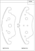 OEM BRAKE PAD KD7343