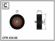 OEM PULLEY ROLLER ASSY 43500