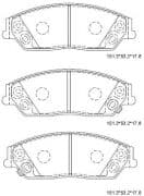 OEM BRAKE PAD KD2511