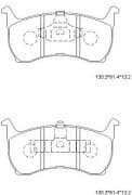 OEM BRAKE PAD KD6711