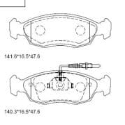 OEM BRAKE PAD KD7578