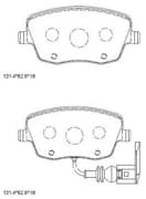 OEM BRAKE PAD KD7551