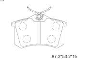 OEM BRAKE PAD KD7511