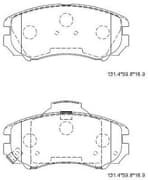 OEM PAD KIT, DISC BRAKE KD9703