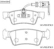 OEM BRAKE PAD KD7532