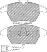 OEM PAD KIT, DISC BRAKE FDS1641