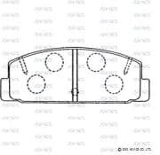 OEM BRAKE PAD REAR MZ GJY1-26-48Z RX-7 199110-200208 A E2N033