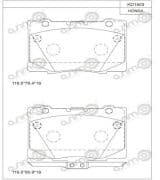 OEM PAD KIT, DISC BRAKE KD1503